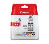 Canon CLI-581CMYK XXL cartouche d'encre Original Noir, Cyan, Magenta, Jaune