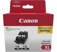 Canon 2 cartouches originales Canon PGI-550 PGBK XL - Noir