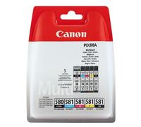Canon Multipack de cartouches d'encre pigmentée PGI-580BK/CLI-581 BK/C/M/Y