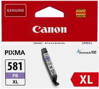 Canon CLI-581PB XL - taille XL - bleu photo - original - réservoir d'encre
