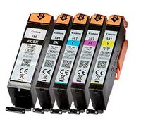Canon Multipack de cartouches d'encre pigmentée PGI-580BK/CLI-581 BK/C/M/Y