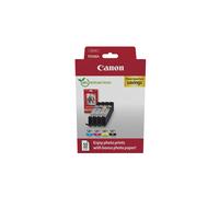 Canon 2106C006 - Pack 4 Cartouches d'Encre Originales (Noir, Cyan, Magenta, Jaune) - Compatibilité PIXMA TS et TR Series - Fabriqué au Japon