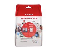 Canon Pack économique de cartouches d'encre noire PG-560XL et couleur CL-561XL + Papier Photo