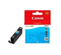 Canon 4541B004 CLI-526 C Tintenpatrone cyan Blister, 530 Seiten, Inhalt 9 ml für Canon Pixma IP 4850 4950 IX 6550 MG 5350 6150 6250 MX 885
