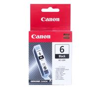 Canon 4705A021 BCI-6 BK Tintenpatrone schwarz Blister mit Sicherheitsband, 280 Seiten, Inhalt 13 ml für Canon BJC 8200 I 865 990 9900 S 800