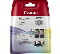 Canon Multipack de cartouches d'encre PG-510/CL-511 BK/C/M/Y
