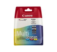 Canon 526 Multipack - Cartouche d'encre Jaune, Cyan, Magenta
