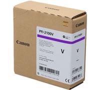 Canon Cartouche d'encre PFI-2100 V – Violet original – 160 ml – 1 pièce
