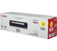 Canon Cartouche de toner 731Y (6269B002) – Original – 1 500 pages ISO/IEC 19798 – Jaune