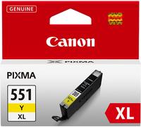 Canon Cartouche d'encre jaune à haut rendement CLI-551XL