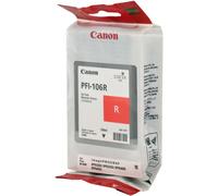 Canon Réservoir d'encre PFI-106 R 130 ml Rouge Original pour imagePROGRAF iPF6400/iPF6400SE