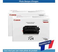 Canon 724 Toner Cartridge Black Pack Of 2