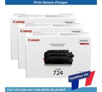 Canon 724 Toner Cartridge Black Pack Of 3