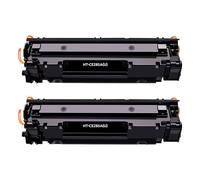 Canon 728/725/712/713/726 Noir Pack de 2 cartouches de toner génériques - Remplace 3500B002/3484B002/1870B002/1871B002/3483B002