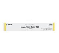 Canon Cartouche de toner T01 8069B001 Jaune Original pour imagePRESS C800
