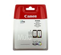 Canon Multipack de cartouches d'encre PG-545/CL-546 BK/C/M/Y