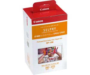 Canon 8568B001 Value Pack Plusieurs couleurs Original RP-108 Photo