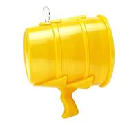 Canon à air comprimé portatif, Lanceur de projectiles à air Vortex | Lanceur à tir unique pour jeux de société, idéal pour les enfants et les adultes, les cadeaux d'anniversaire,Yellow
