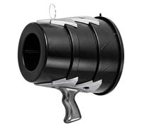 Canon à air comprimé portatif, Lanceur de projectiles à air Vortex | Lanceur à tir unique pour jeux de société, idéal pour les enfants et les adultes, les cadeaux d'anniversaire,Black 2