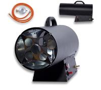 Canon a air pulsé - FUXTEC FX-GH33 - Au gaz 30kW 650m3/h IP44 import Allemagne détendeur FR non inclus