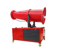 Canon à brouillard portable à haute efficacité pour chantiers de travail en plein air, système de brumisation industriel pour la construction, l'exploitation minière, la démolition et le contrôle de