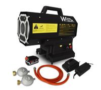 Canon À Chaleur Au Gaz Réglable De 9 À 20Kw Et Fonctionnant Sur Batter