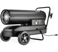 Canon à chaleur - Ventilateur de chauffage au fioul 100.000 BTU - Chauffage de chantier - Chauffage au fioul diesel - Solution de chauffage mobile - pour les chantiers et l'industrie