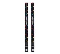 Canon à confettis 80 cm multicolore Party Popper pour mariage, anniversaire, événement, nouvel an, carnaval Tir de confettis avec jusqu'à 8 m de hauteur d'effet, taille : 2x canon à confettis Quantité