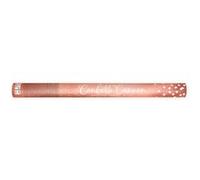 canon à confettis coeurs or rose 60cm - partydeco tukhr60-019r Rose G