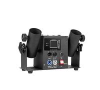 Canon à Confettis, Espagne Stock Double Shot Streamer Launcher Télécommande 2 Tête Confetti Machine for La Fête De Mariage Célébration Effets De Scène(Recharge)