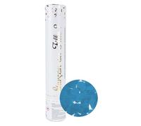 Party Pro 8788230B, Canon à confettis Ronds, 28 cm Bleu