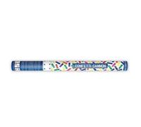 Canon à confettis multicolore mix rayures 60 cm
