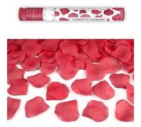 canon à confettis pétale rouge 40cm - partydeco tukp40-082 Rouge G