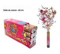 canon à confettis retraite - surprisez vous cac08 Multicolore G