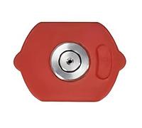 Canon à mousse avec 5 buses de pulvérisation de nettoyeur haute pression Dual Con Nect ou accessoires Pulvérisateur à mousse DU Al Canon à mousse pour nettoyeur haute pression 1/4 TcK414 (rouge,