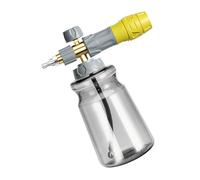 Canon à mousse de lavage de voiture | Outil d'arrosage de tuyau d'arrosage de 1000 ml | Bouteille de nettoyage de verre de voiture pour réduire la consommation d'eau