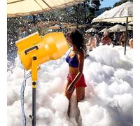 Canon à mousse haute puissance 1000 W avec jet d'effet, production de mousse de 20 m³/min pour fête disco et événements de Noël