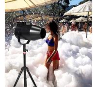 Canon à mousse haute puissance 1000 W avec jet d'effet, production de mousse de 20 m³/min pour fête disco et événements de Noël