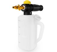 Canon à Mousse pour Nilfisk,1L Pistolet à Mousse Bouteille avec Buse Réglable et Buse pour Shampoing,Lance Mousse Compatible avec Nilfisk Nettoyeur Haute Pression.[G387]