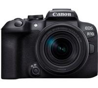 Canon EOS R10 + RF-S 18-150mm F3.5-6.3 IS STM + EF- R MILC 24,2 MP CMOS 6000 x 4000 pixels Noir