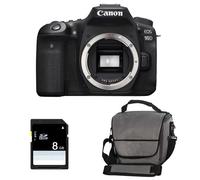 Canon appareil photo reflex eos 90d nu + sac + sd 8go