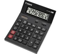 Canon AS-2200 Calculatrice de bureau gris foncé Ecran: 12 solaire, à pile(s) (l x H x P) 140 x 34 x 198 mm