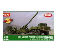 I Love Kit 63522 - M65 280Mm Atomic Cannon Atomic Annie - Échelle 1/35 - Boîte de montage en plastique