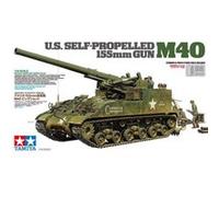 Canon Automoteur 155mm Us M40 - 1/35e - Tamiya G