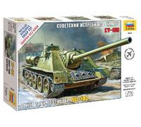 Canon Automoteur Soviétique Su-100 Char 1:72 Kit De Modèle En Plastique ZVEZDA