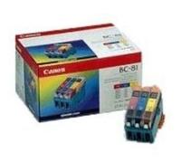 Canon BC-81 - Couleur (cyan, magenta, jaune) - original - cartouche d'encre - pour BJC-8500 G