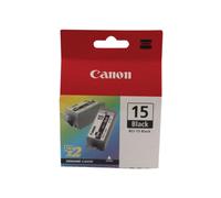Canon Cartouche d'encre noire BCI-15BK (lot de deux cartouches)