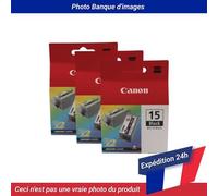 Canon BCI-15 Twinpack Ink Black 3 Pack