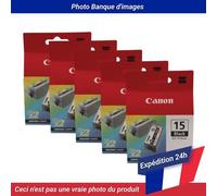 Canon BCI-15 Twinpack Ink Black 5 Pack