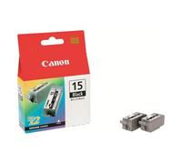 Canon BCI-15BK - Pack de 2 - noir - original - réservoir d'encre - pour i70, 80; PIXMA iP90, iP90v